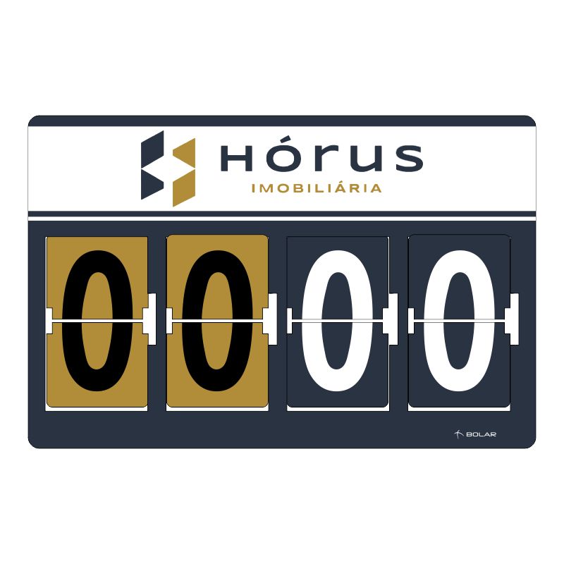 placar de futebol portátil