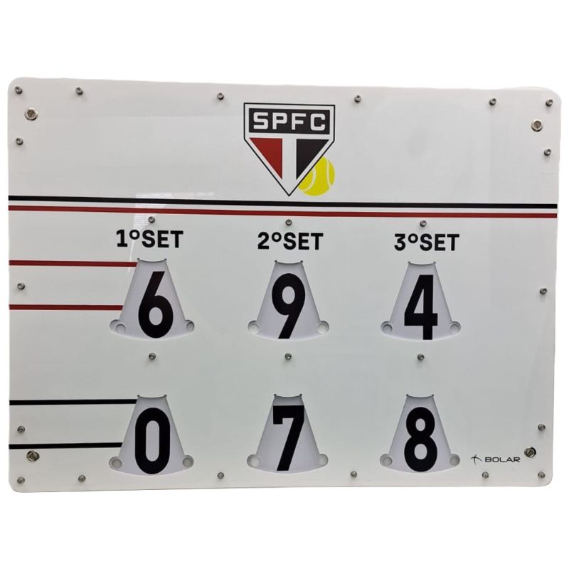 placar tenis manual sao paulo futebol clube