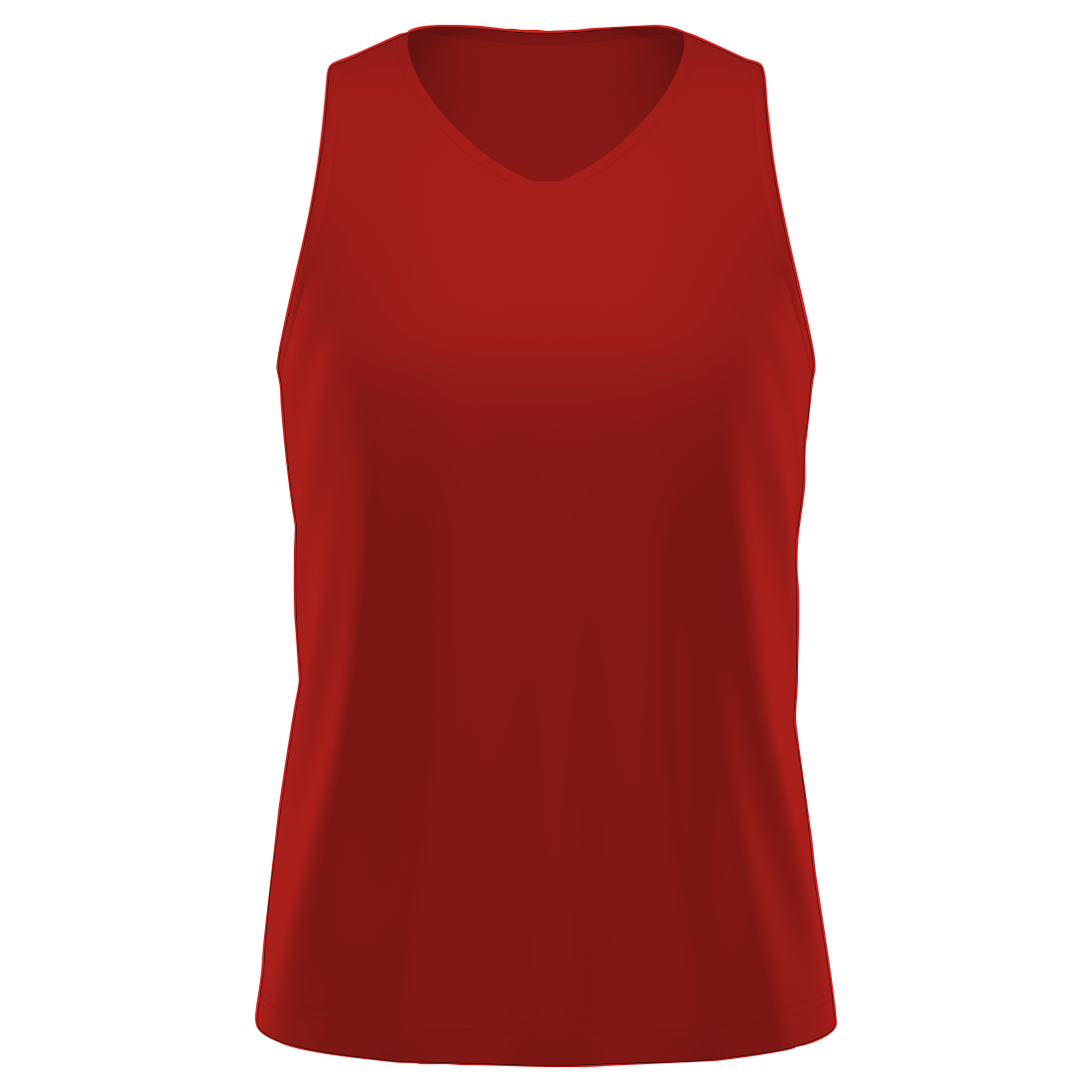 camiseta regata feminina vermelha